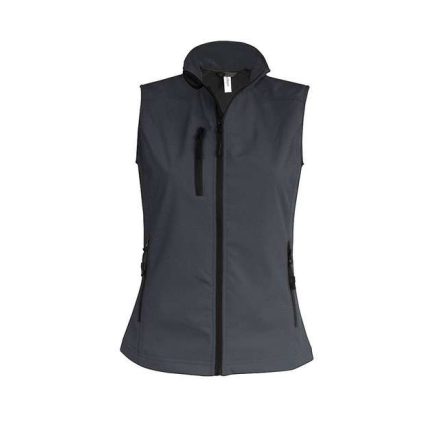 ka404ti-l   LADIES' SOFTSHELL BODYWARMER