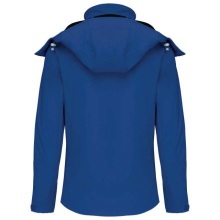 ka414dro-2xl   LADIES' DETACHABLE HOODED SOFTSHELL JACKET