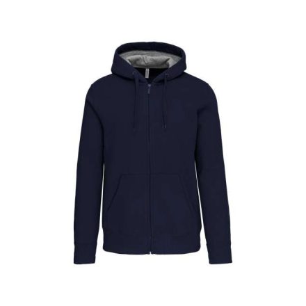 ka444nv-2xl   FULL ZIP HOODED SWEATSHIRT