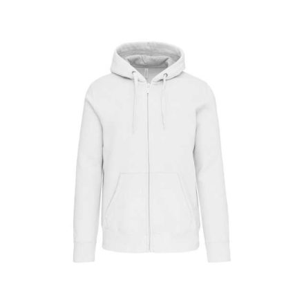 ka444wh-2xl   FULL ZIP HOODED SWEATSHIRT