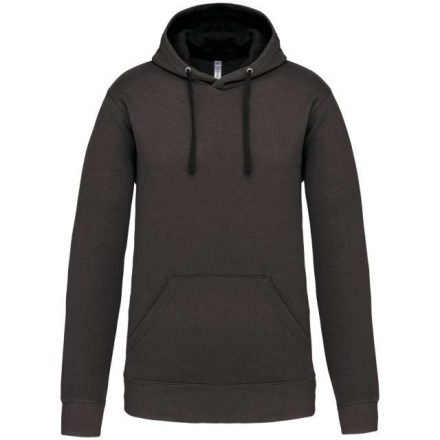 ka446dg/bl-2xl   MEN'S CONTRAST HOODED SWEATSHIRT