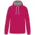 ka446fu/fg-xs   MEN'S CONTRAST HOODED SWEATSHIRT