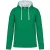 ka446lkg/wh-4xl   MEN'S CONTRAST HOODED SWEATSHIRT