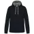 ka446nv/re-m   MEN'S CONTRAST HOODED SWEATSHIRT