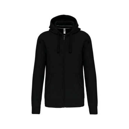 ka454bl-2xl   MEN'S FULL ZIP HOODED SWEATSHIRT