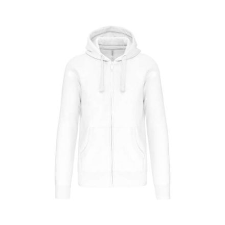 ka454wh-l   MEN'S FULL ZIP HOODED SWEATSHIRT