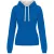 ka465lro/wh-s   LADIES’ CONTRAST HOODED SWEATSHIRT