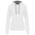 ka465wh/fg-m LADIES’ CONTRAST HOODED SWEATSHIRT