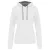 ka465wh/fg-s   LADIES’ CONTRAST HOODED SWEATSHIRT