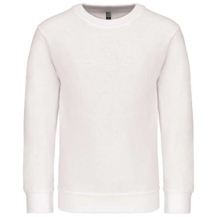 ka475wh-8/10   KIDS' CREW NECK SWEATSHIRT