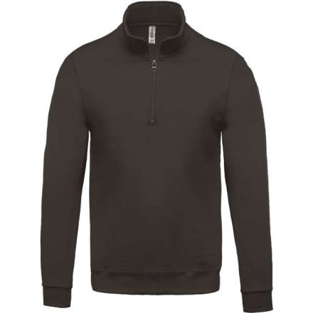 ka478dg-2xl   ZIP NECK SWEATSHIRT