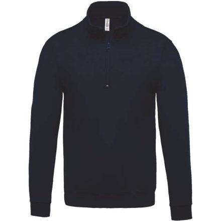 ka478nv-l   ZIP NECK SWEATSHIRT