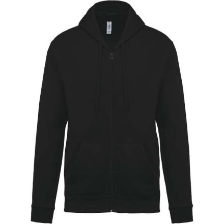 ka479bl-2xl   FULL ZIP HOODED SWEATSHIRT