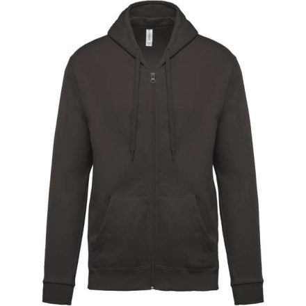 ka479dg-2xl   FULL ZIP HOODED SWEATSHIRT