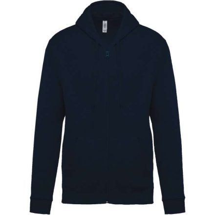 ka479nv-2xl   FULL ZIP HOODED SWEATSHIRT