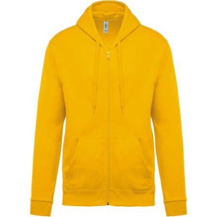 ka479ye-2xl   FULL ZIP HOODED SWEATSHIRT