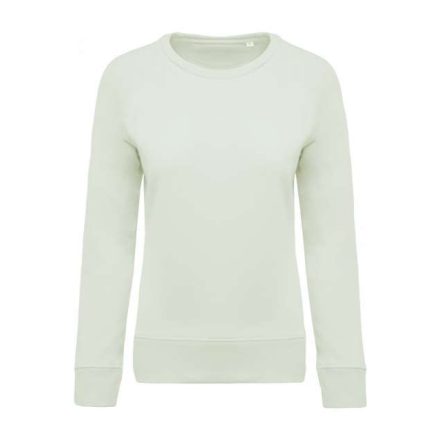 ka481sg-l   LADIES’ ORGANIC COTTON CREW NECK RAGLAN SLEEVE SWEATSHIRT