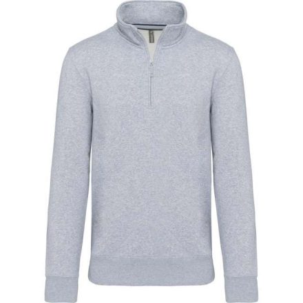 ka487oxg-2xl   ZIPPED NECK SWEATSHIRT