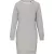 ka493lgrh-s   ORGANIC FLEECE LOUNGE DRESS