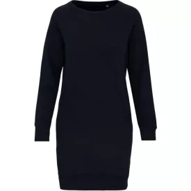 ka493nv-xs   ORGANIC FLEECE LOUNGE DRESS