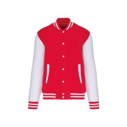 ka497re/wh-2xl   UNISEX TEDDY FLEECE JACKET