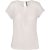 ka5002owh-40 LADIES' SHORT-SLEEVED CREPE BLOUSE