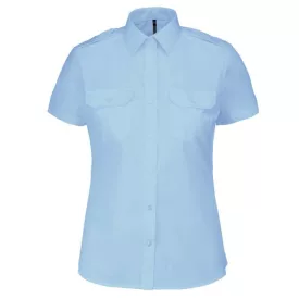 ka504sb-s   LADIES’ SHORT-SLEEVED PILOT SHIRT