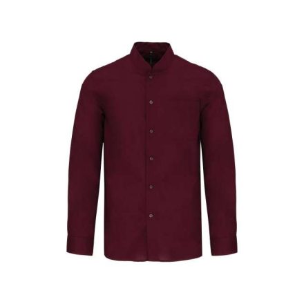 ka515wn-2xl   MEN'S LONG-SLEEVED MANDARIN COLLAR SHIRT