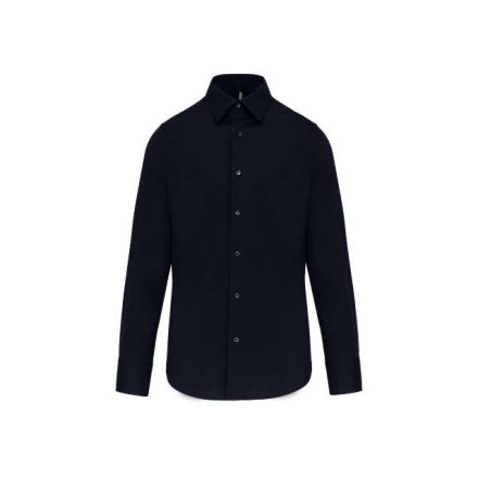 ka529nv-l   LONG-SLEEVED COTTON/ELASTANE SHIRT