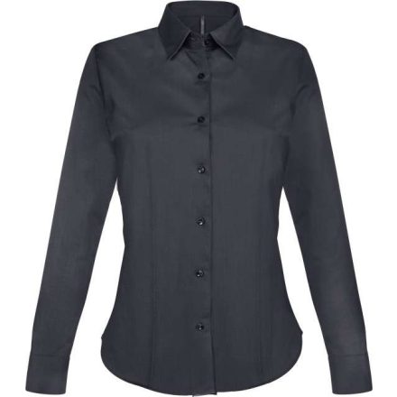 ka530zi-l   LADIES' LONG-SLEEVED STRETCH SHIRT