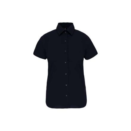 ka532nv-m   LADIES' SHORT-SLEEVED COTTON/ELASTANE SHIRT