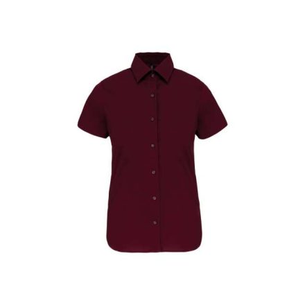 ka532wn-l   LADIES' SHORT-SLEEVED COTTON/ELASTANE SHIRT