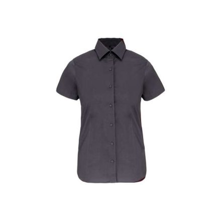 ka532zi-l   LADIES' SHORT-SLEEVED COTTON/ELASTANE SHIRT