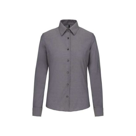 ka534os-l   LADIES' LONG-SLEEVED OXFORD SHIRT