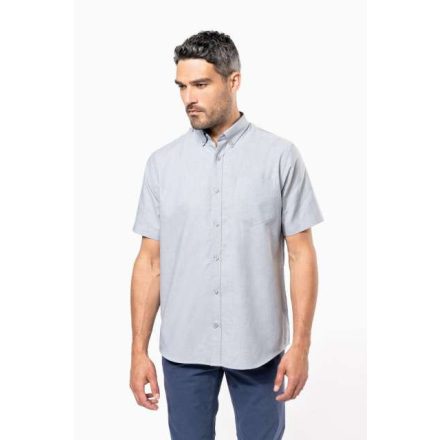 ka535bl-3xl   MEN'S SHORT-SLEEVED OXFORD SHIRT