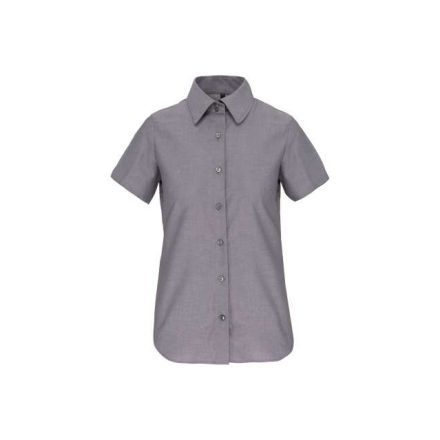 ka536os-2xl   LADIES' SHORT-SLEEVED OXFORD SHIRT