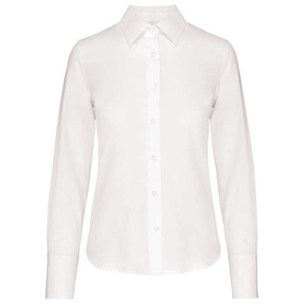 ka538wh-2xl   LADIES' LONG-SLEEVED NON-IRON SHIRT