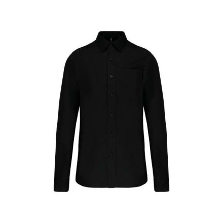 ka541bl-2xl   MEN'S LONG-SLEEVED COTTON POPLIN SHIRT