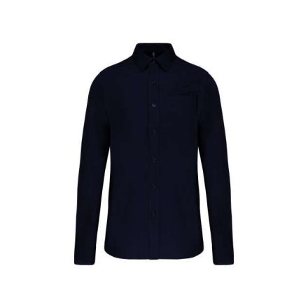 ka541nv-2xl   MEN'S LONG-SLEEVED COTTON POPLIN SHIRT