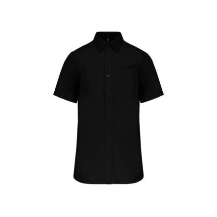 ka543bl-2xl   MEN'S SHORT-SLEEVED COTTON POPLIN SHIRT