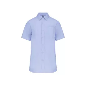 ka543bs-s   MEN'S SHORT-SLEEVED COTTON POPLIN SHIRT