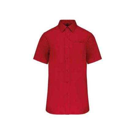 ka543cr-2xl   MEN'S SHORT-SLEEVED COTTON POPLIN SHIRT