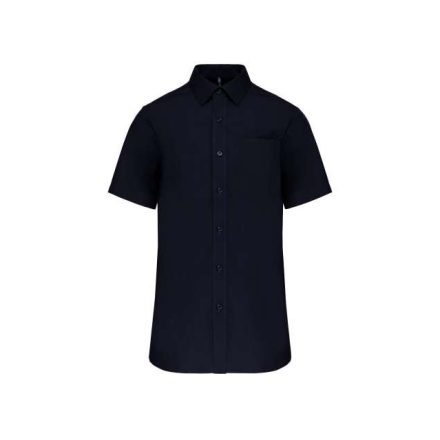 ka543nv-2xl   MEN'S SHORT-SLEEVED COTTON POPLIN SHIRT