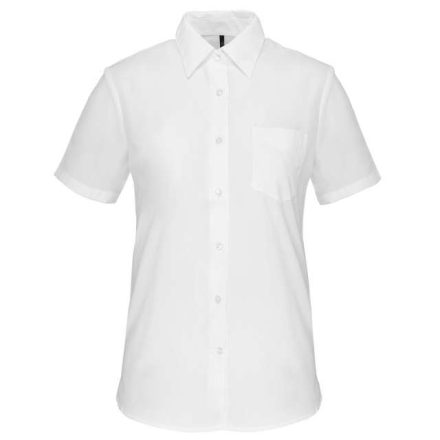 ka548wh-l   JUDITH > LADIES' SHORT-SLEEVED SHIRT