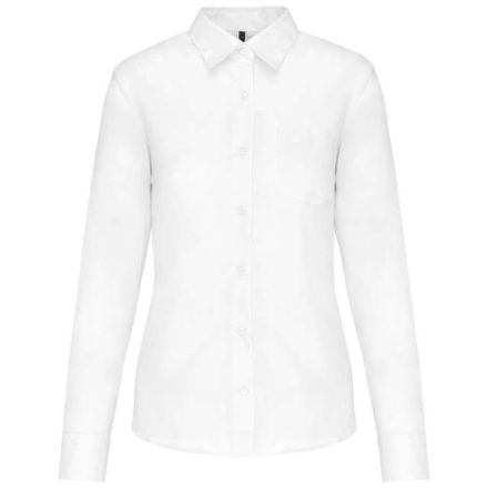 ka549wh-3xl   JESSICA > LADIES' LONG-SLEEVED SHIRT