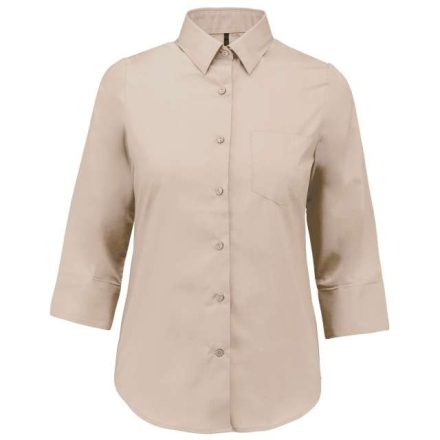 ka558ago-l   LADIES' 3/4 SLEEVED SHIRT