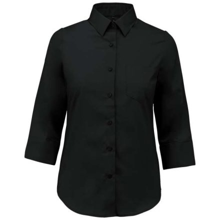 ka558bl-2xl   LADIES' 3/4 SLEEVED SHIRT