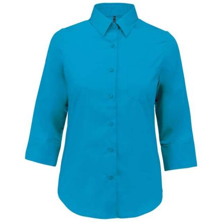 ka558btu-2xl   LADIES' 3/4 SLEEVED SHIRT