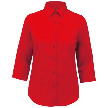 ka558cre-2xl   LADIES' 3/4 SLEEVED SHIRT