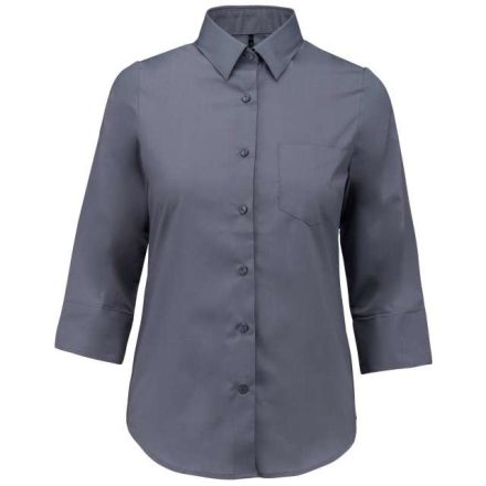 ka558ugr-2xl   LADIES' 3/4 SLEEVED SHIRT